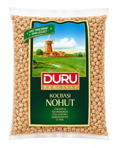 Duru Kichererbsen 9mm 2,5kg – Koçbaşı Nohut große Kichererbsen