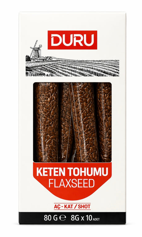 Duru Leinsamen 80g – Keten Tohumu Flaxseed Sticks 10x8g