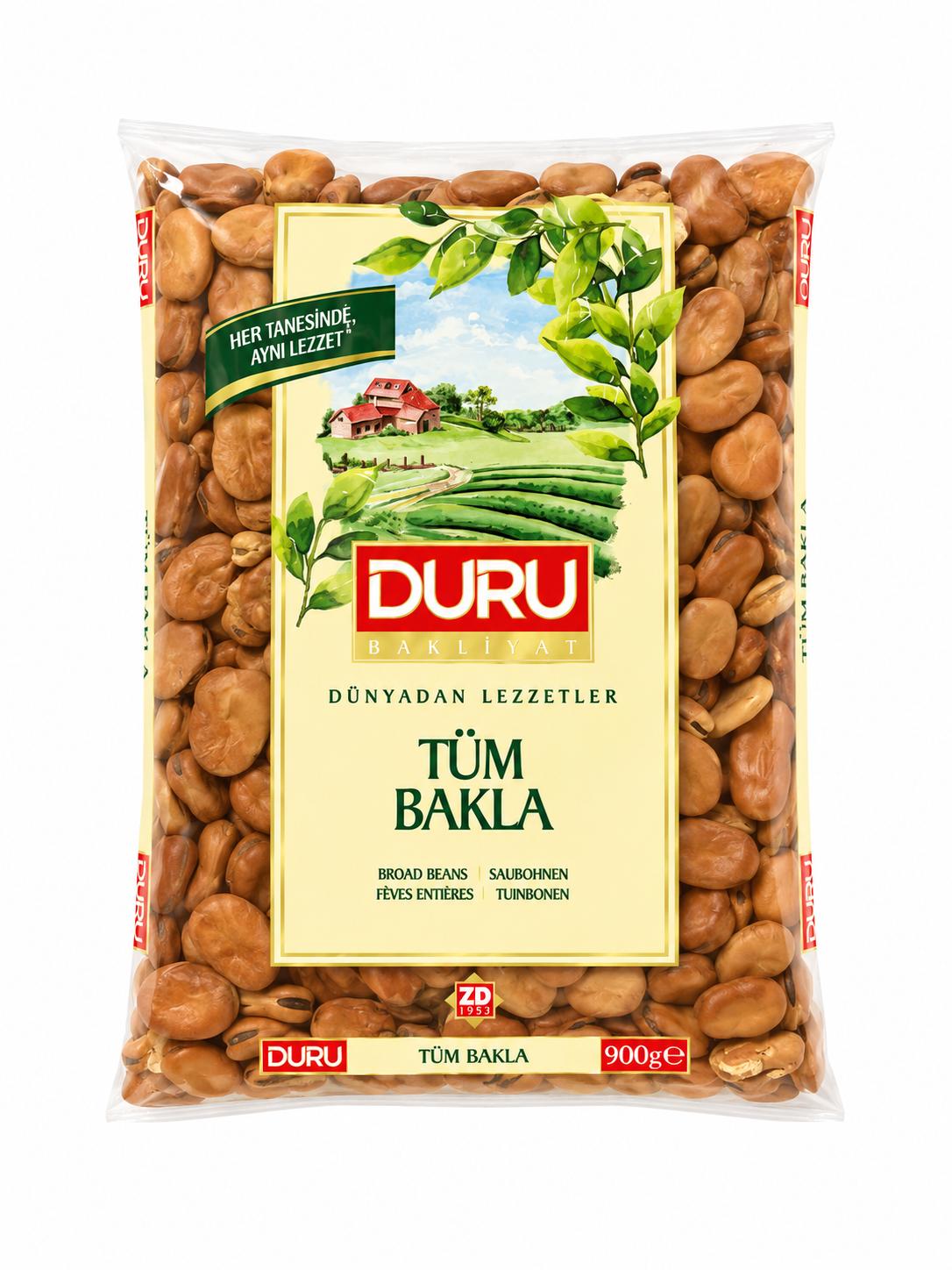 Duru Saubohnen 900g – Tüm Bakla Broad Beans