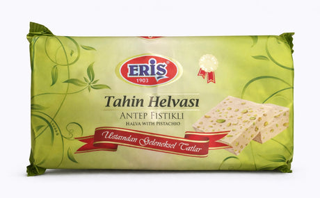 Eris Halva mit Pistazien 500g – Sesamhalva mit Pistazienkernen