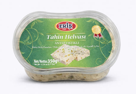 Eris Halva mit Pistazien 350g – Antep Fıstıklı Tahin Helvası in Schale