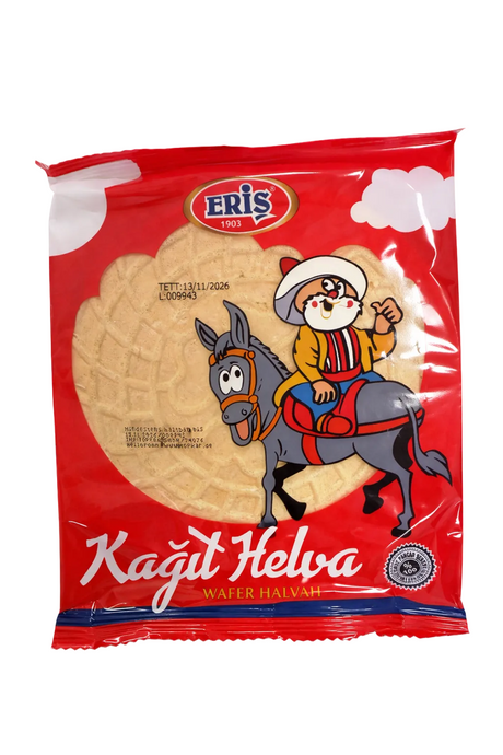 Eriş Kağıt Helva 45g – Wafer Halva türkische Waffel-Süßigkeit