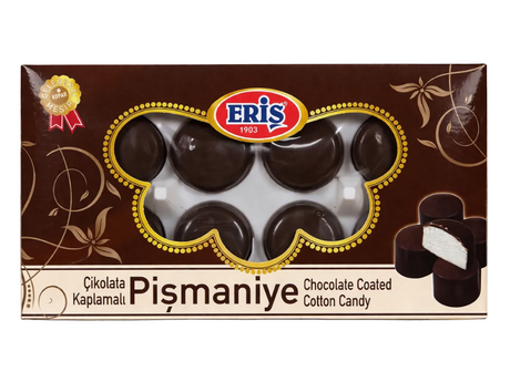 Eris Çikolata Kaplamalı Pişmaniye 170g – türkische Seidenhelva mit Schokolade 4 Stück