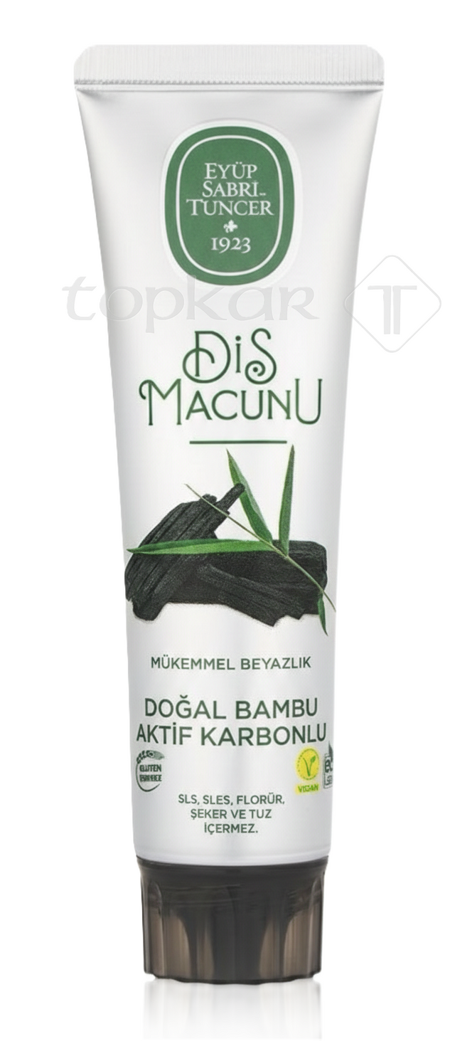 Eyüp Sabri Tuncer Zahnpasta Bambu & Aktivkohle 90ml – Natürliche Zahnpasta vegan