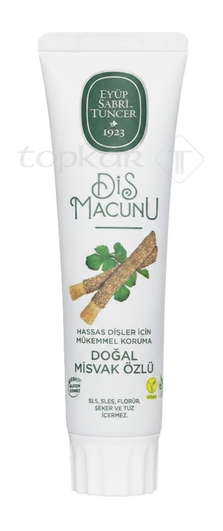 Eyüp Sabri Tuncer Zahnpasta Misvak Miswak 90ml – Natürliche Zahnpasta vegan
