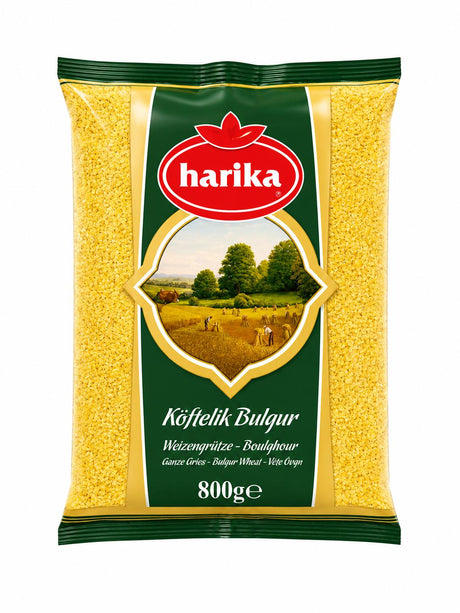 Harika Köftelik Bulgur 800g – feiner Bulgur Weizengrütze für Çiğ Köfte und Kısır