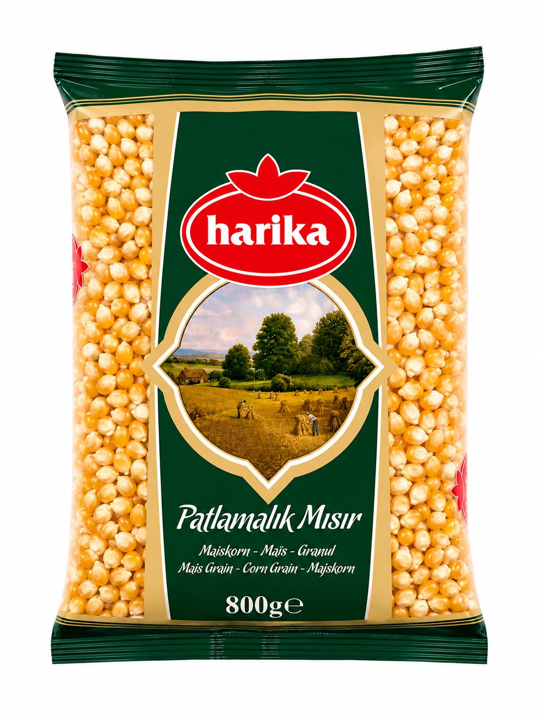 Harika Patlamalık Mısır 800g – türkischer Popcornmais Maiskörner zum Selbstpoppen