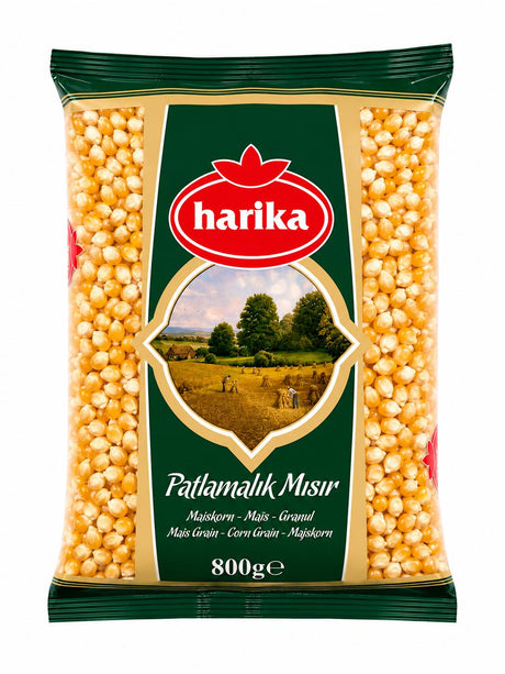 Harika Patlamalık Mısır 800g – türkischer Popcornmais Maiskörner zum Selbstpoppen