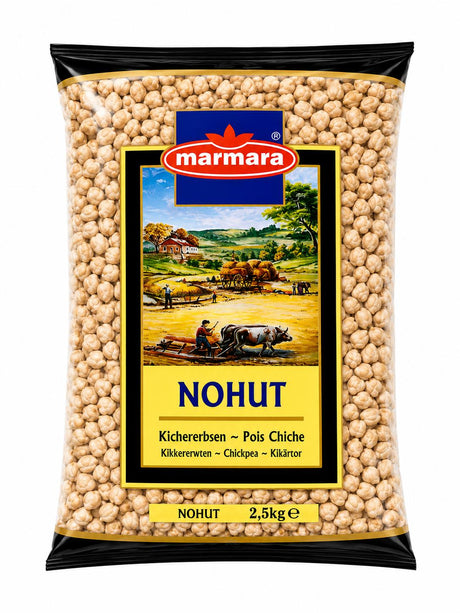 Marmara Kichererbsen 2,5 kg – Nohut getrocknete Kichererbsen