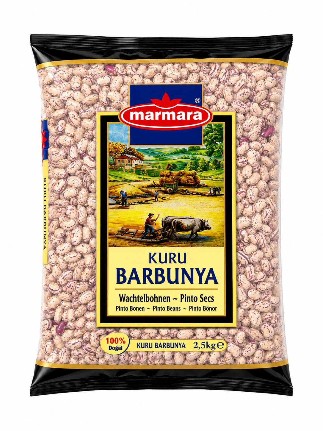 Marmara Wachtelbohnen 2,5 kg – Kuru Barbunya Pinto Beans