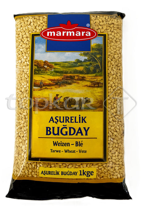 Marmara Weizen, 1 kg Packung mit feinem Aşurelik Weizen für vielfältige Verwendung in der Küche