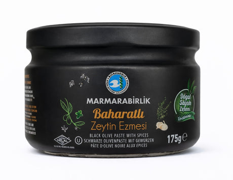 Marmarabirlik Baharatlı Zeytin Ezmesi 175g – türkische Olivenpaste mit Gewürzen