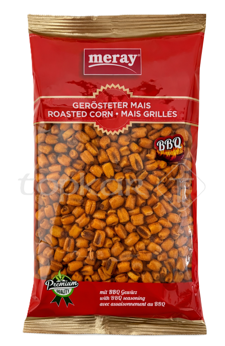 Meray Gerösteter Mais BBQ 300g – Mais-Snack mit BBQ-Gewürz