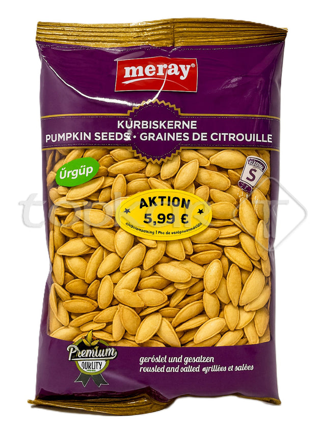 Meray Kürbiskerne Ürgüp Gesalzen, geröstete und gesalzene Kürbiskerne in praktischer Verpackung