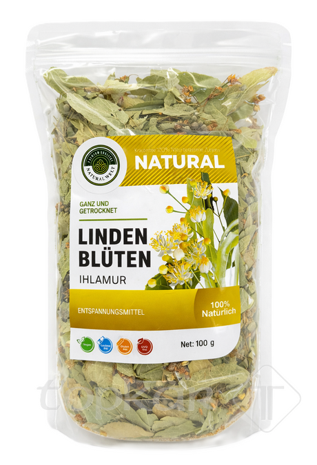 Natural Welt Lindenblüten 100g – Getrocknete Lindenblüten Kräutertee