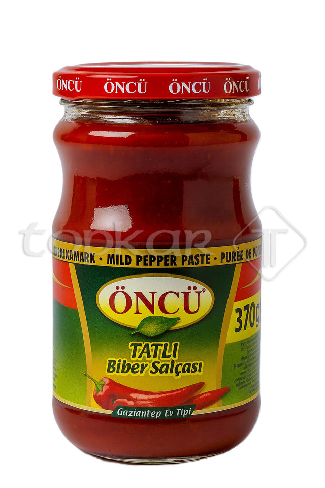 Öncü Paprikamark mild, milde Paprikapaste in roter Farbe