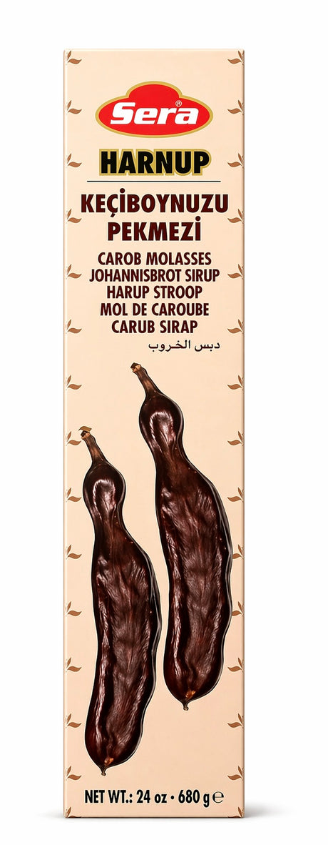 Sera Johannisbrotsirup 680g – Keçiboynuzu Pekmezi Harnup Carob Sirup