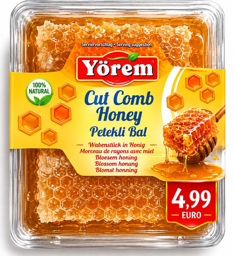 Yörem Wabenhonig 400g – Petekli Bal türkischer Wabenhonig