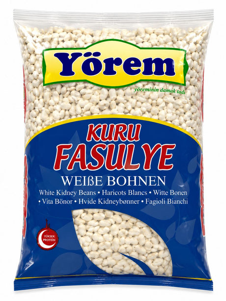 Yörem Kuru Fasulye 5000g – weiße Kidneybohnen White Kidney Beans