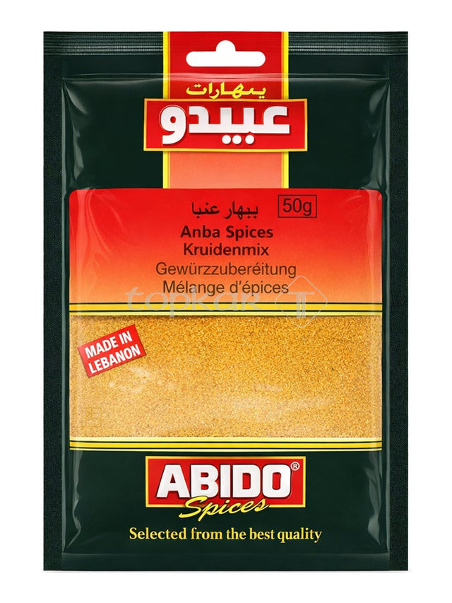Abido Anba 50g – libanesische Gewürzmischung Bockshornklee für Basterma