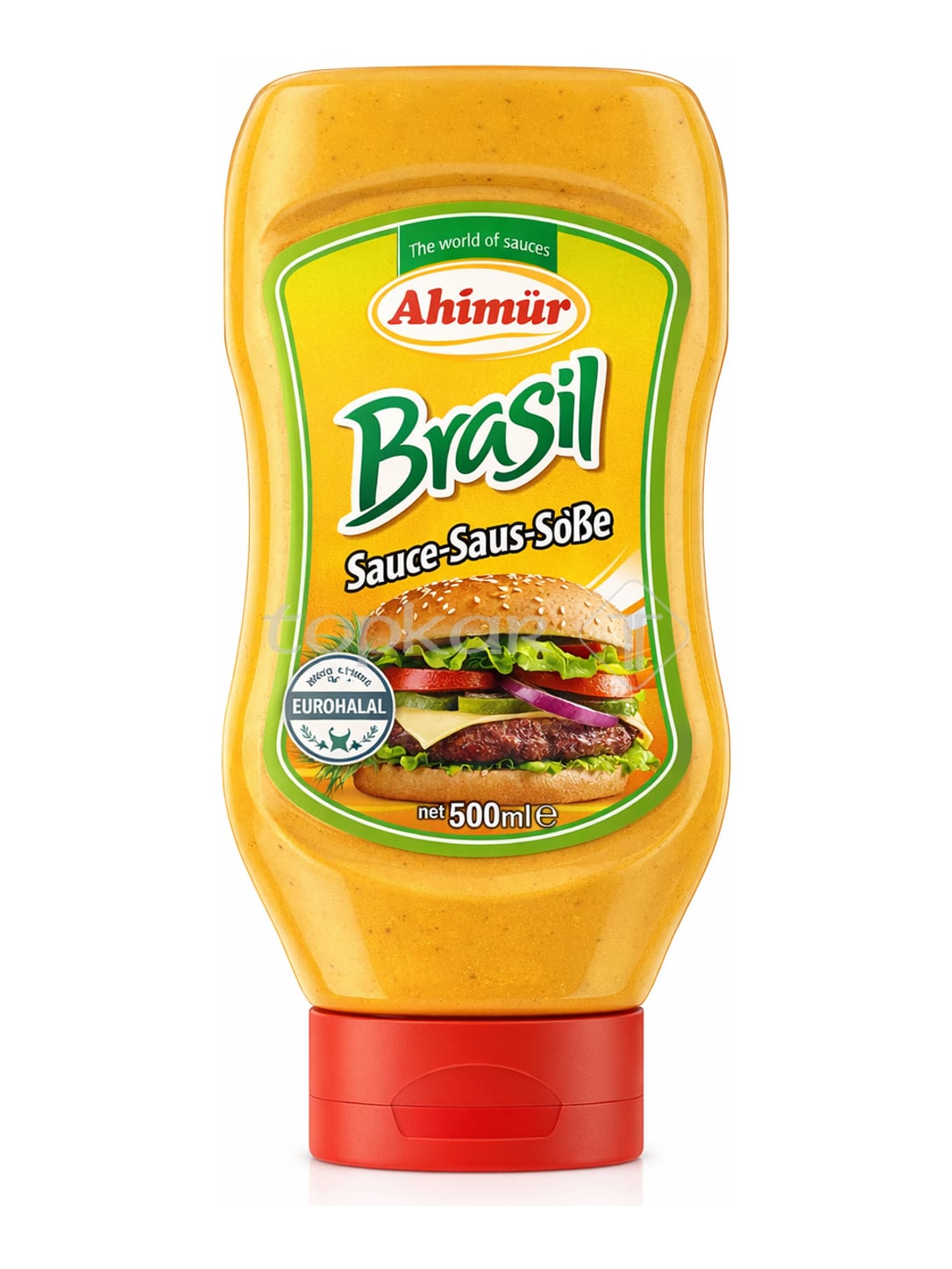 Ahinur Brasil Sauce 500 ml – Brasil Sos fruchtige Ananas Currysauce