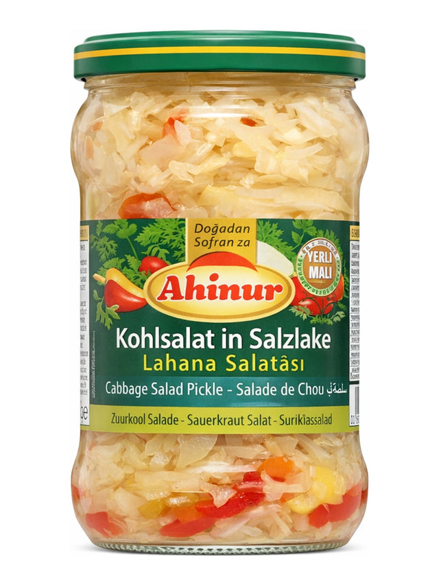 Ahinur Kohlsalat in Salzlake 680g – Lahana Salatası türkisch eingelegt