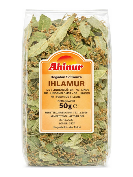 Ahinur Lindenblüten 50g – Ihlamur türkischer Kräutertee