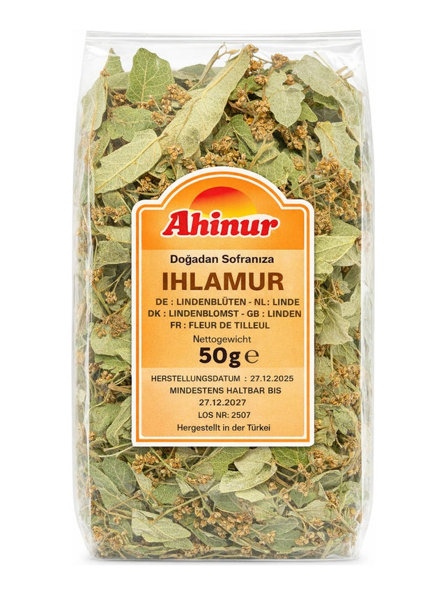 Ahinur Lindenblüten 50g – Ihlamur türkischer Kräutertee
