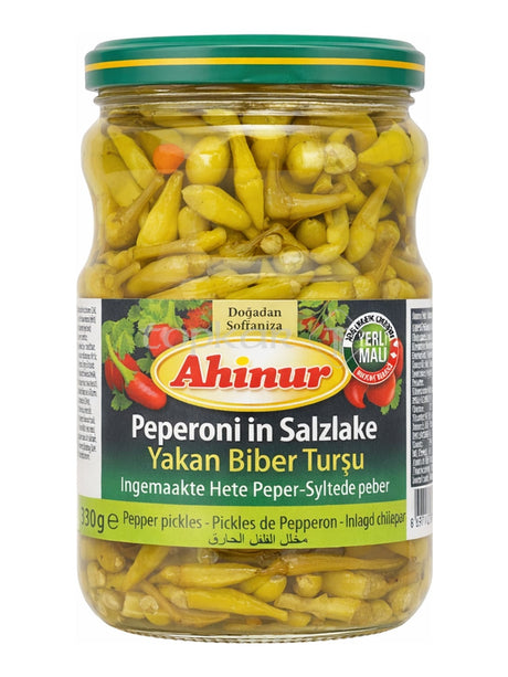 Ahinur Peperoni in Salzlake