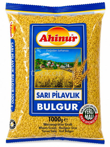 Ahinur Pilaw-Bulgur grob gelb