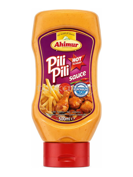 Ahinur Pili Pili Sauce 500 ml – scharfe türkische Pili Pili Sos für Döner
