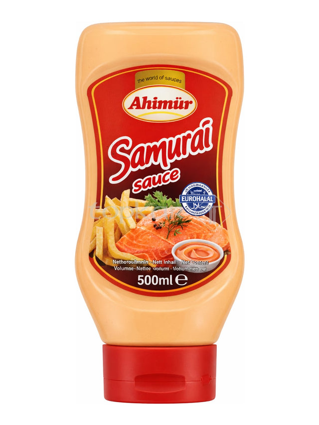 Ahinur Samurai Sauce 500ml – Samurai Sos scharfe Chili-Sauce