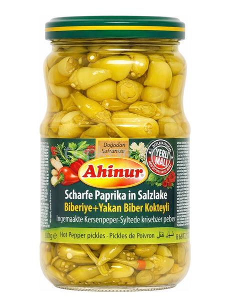 Ahinur Scharfe Paprika in Salzlake