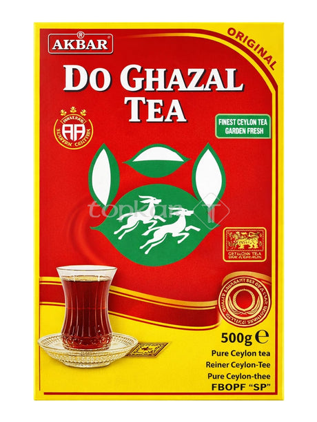 Akbar Do Ghazal Schwarzer Ceylon Tee 500g – Pure Ceylon Black Tea Sri Lanka