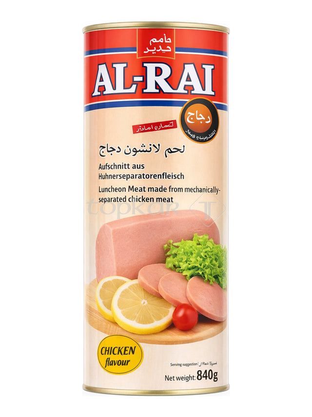 Al-Raii Geflügelaufschnitt 840g – Chicken Luncheon Meat Halal Hühnerfleisch