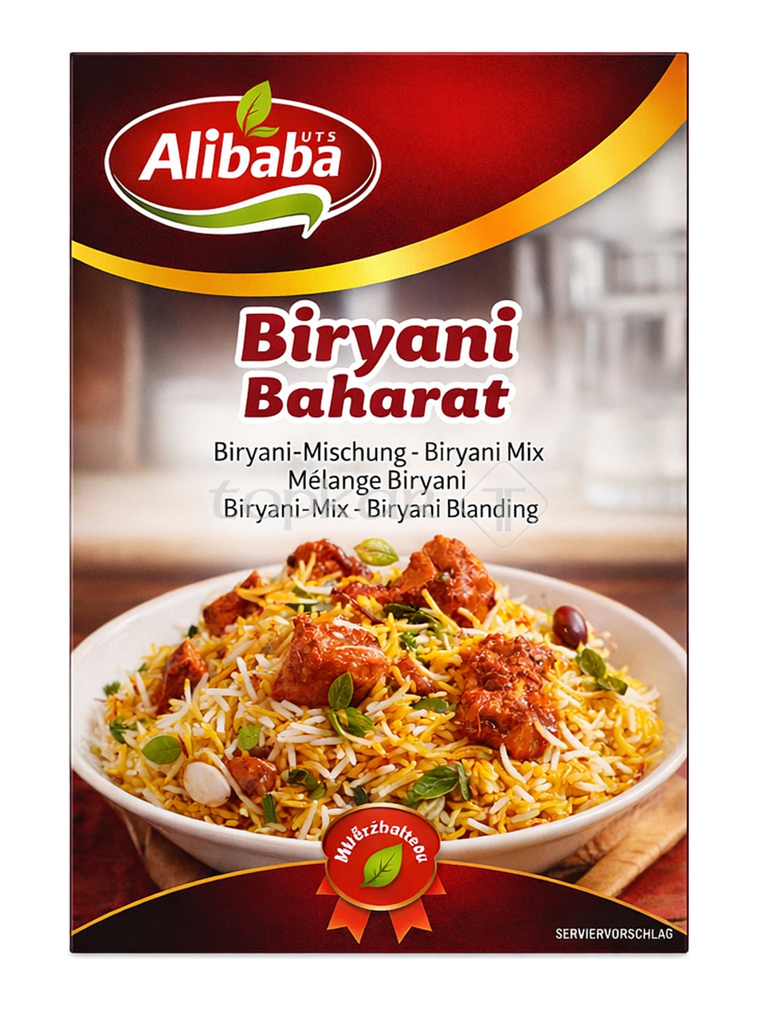 Alibaba Nuts Biryani Gewürzmischung 65g – Biryani Baharatı orientalisches Reisgewürz