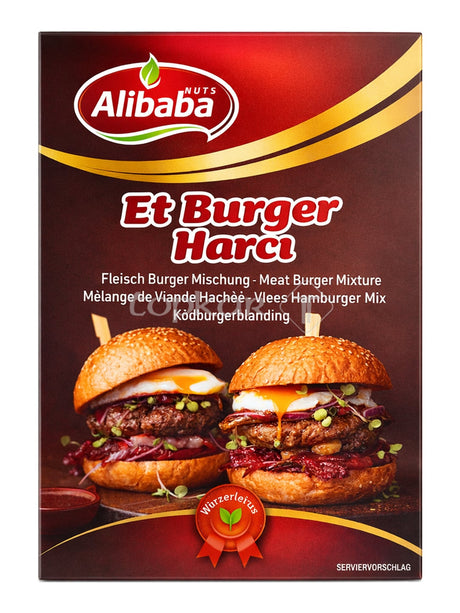 Alibaba Nuts Burger Gewürzmischung 90g – Et Burger Harcı türkisches Hamburger Gewürz