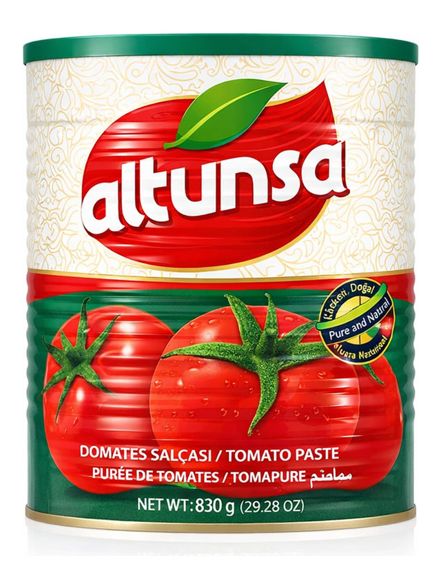 Altunsa Domates Salçası 830g – doppelt konzentriertes Tomatenmark aus der Türkei