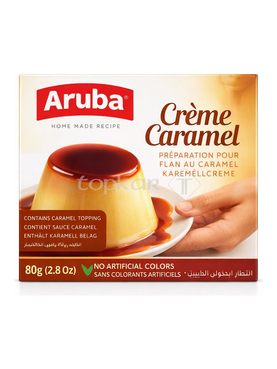 Aruba Crème Caramel 80g – Karamell Dessert Flan Pudding