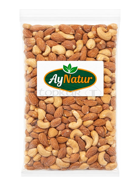 AyNatur Nussmischung 700g – geröstete gesalzene gemischte Nüsse Mix