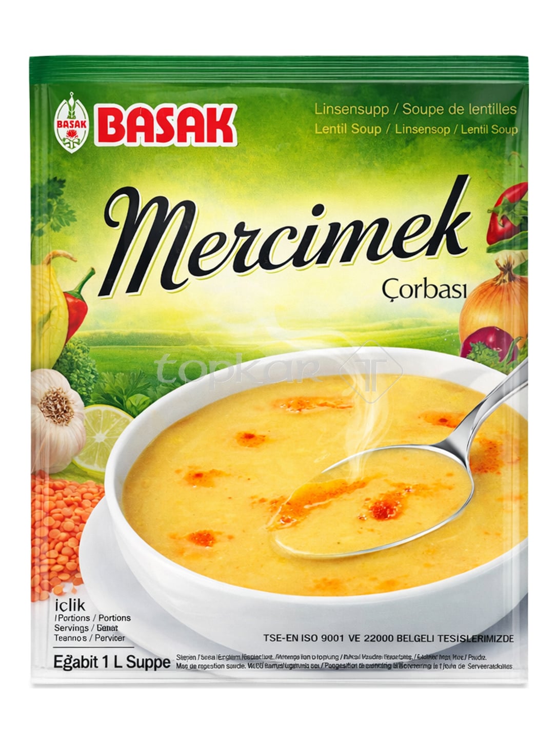 Başak Linsensuppe 70g – Mercimek Çorbası türkische rote Linsensuppe