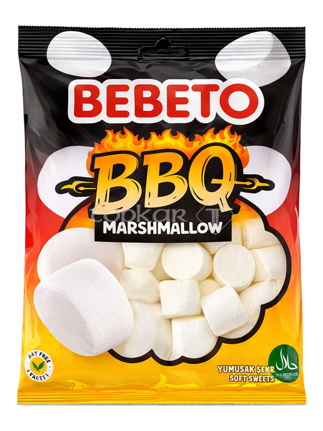 Bebeto Marshmallow BBQ 250g – Yumuşak Şeker Schaumzucker zum Rösten