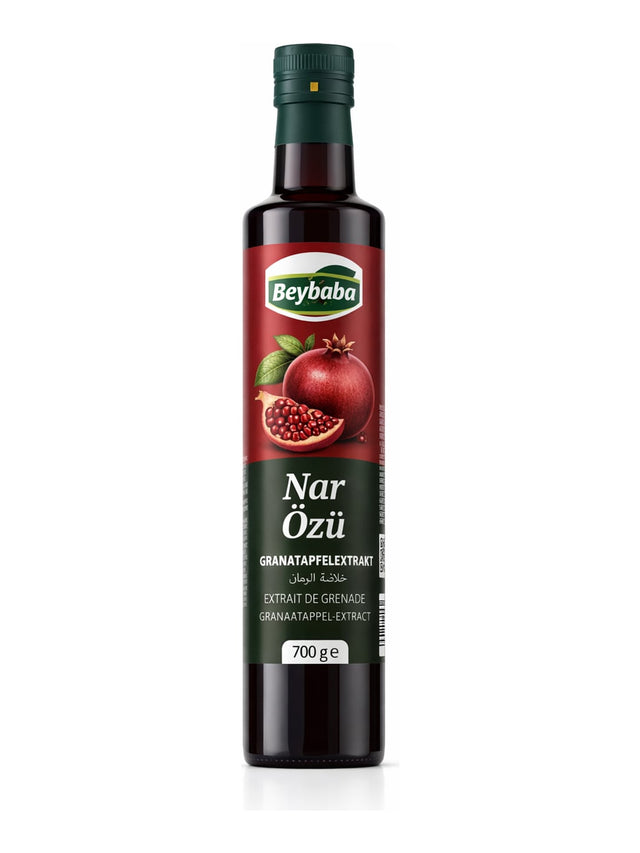 Beybaba Granatapfelextrakt 700g – Nar Özü konzentrierter Granatapfelsaft Türkei
