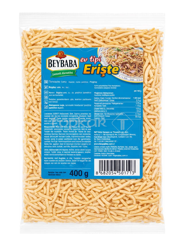 Beybaba Erişte 400g – Ev Tipi türkische hausgemachte Bandnudeln