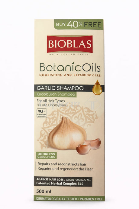 Bioblas BotanicOils Knoblauch Shampoo