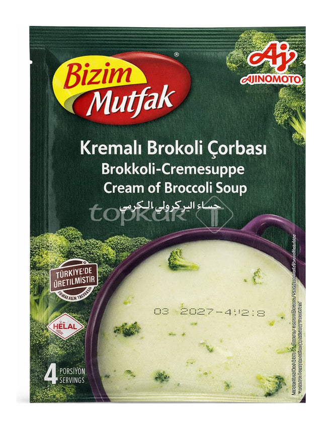 Bizim Mutfak Brokkoli-Cremesuppe 75g – Kremalı Brokoli Çorbası Trockensuppe