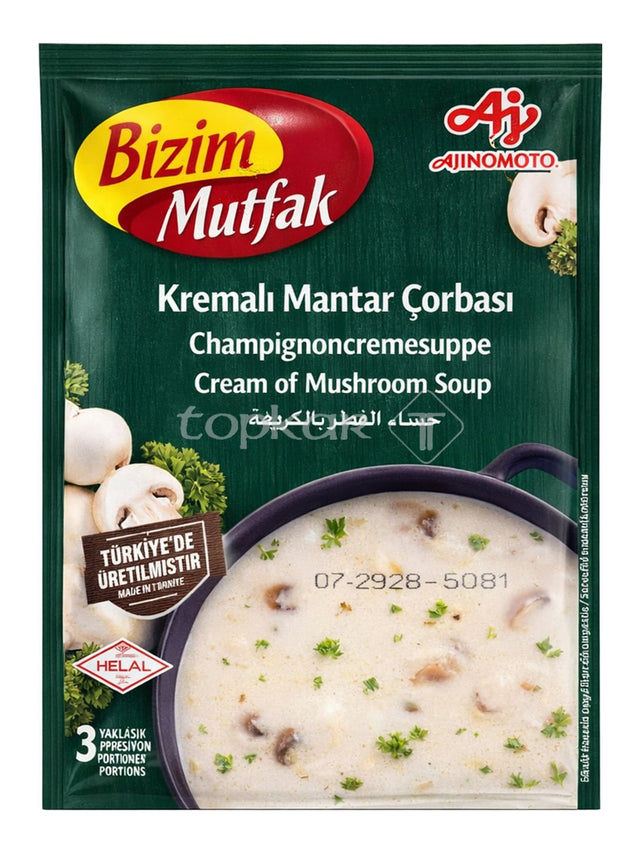 Bizim Mutfak Champignoncremesuppe 48g – Kremalı Mantar Çorbası Pilzsuppe