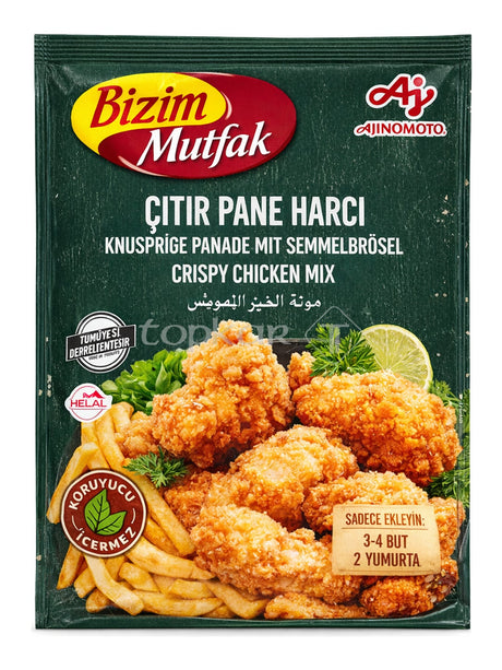 Bizim Mutfak Knusprige Panade 90g – Çıtır Pane Harcı Crispy Chicken Mix
