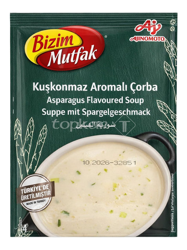 Bizim Mutfak Suppe mit Spargelgeschmack 82g – Kuşkonmaz Aromalı Çorba türkische Spargelsuppe