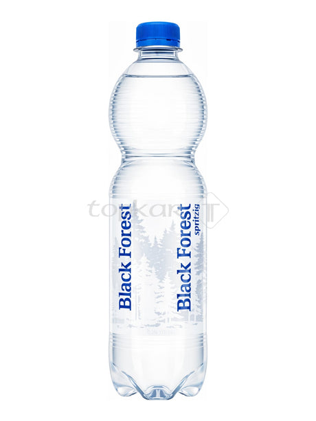 Black Forest Mineralwasser spritzig 1,0 l – natürliches Schwarzwald Mineralwasser mit Kohlensäure
